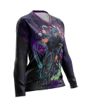 Jersey Purple Rider (damski) -  PERSONALIZOWANY