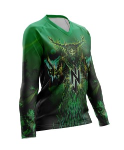  Jersey MISTYCZNY - LESZY  (zielony)(damski) -PERSONALIZOWANY