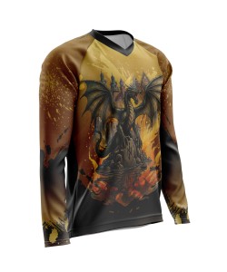 Jersey WOLSKI SMOK (złoty)(męski) - PERSONALIZOWANY