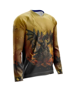Jersey WOLSKI SMOK (złoty)(męski) - PERSONALIZOWANY